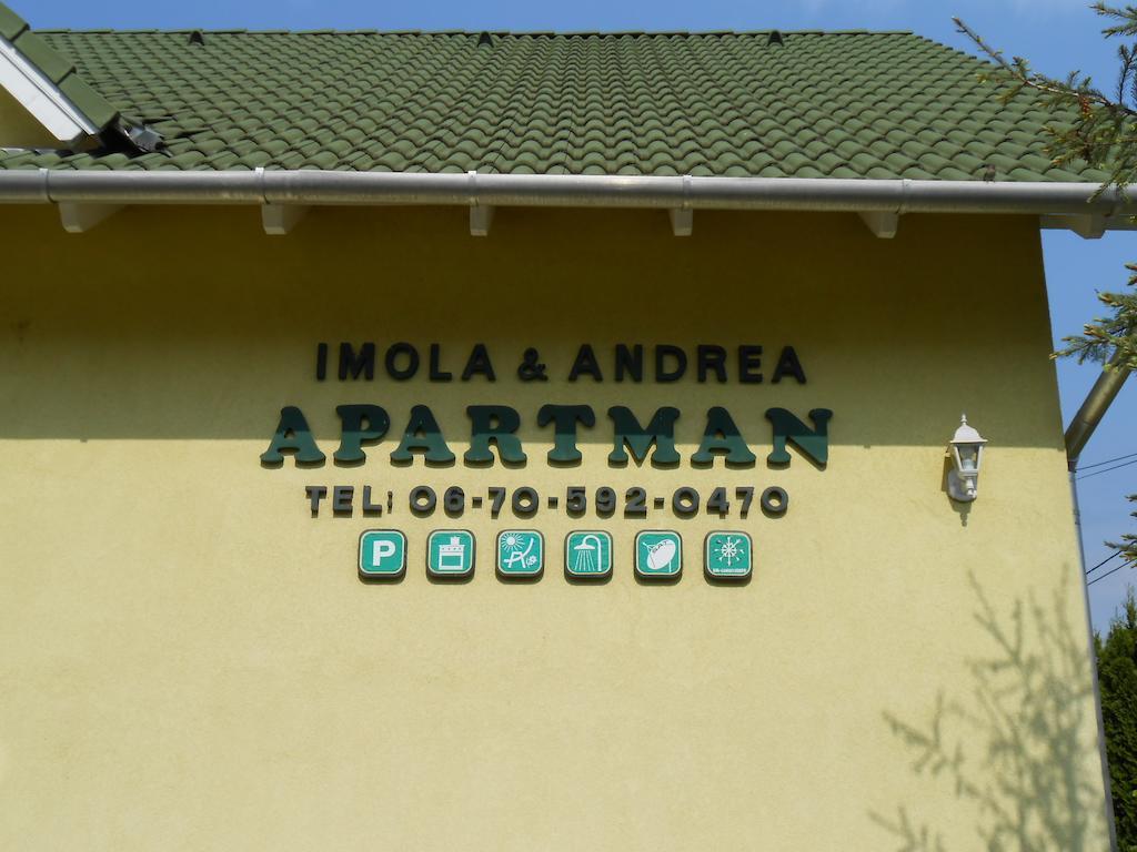 Imola Es Andrea Apartmanhaz Hajdúszoboszló Eksteriør bilde